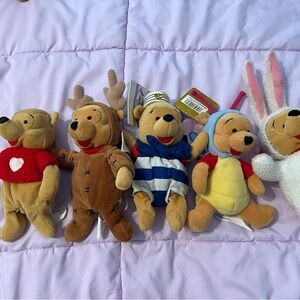Winnie the Pooh Plush Disney Plush (Set)